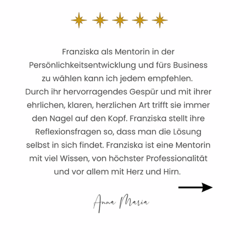Anna Maria Feedback Teil 1